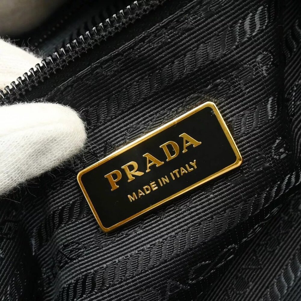 Prada Black Nylon Tote Handbag 1BG068/25 115572 - Picture 7 of 15